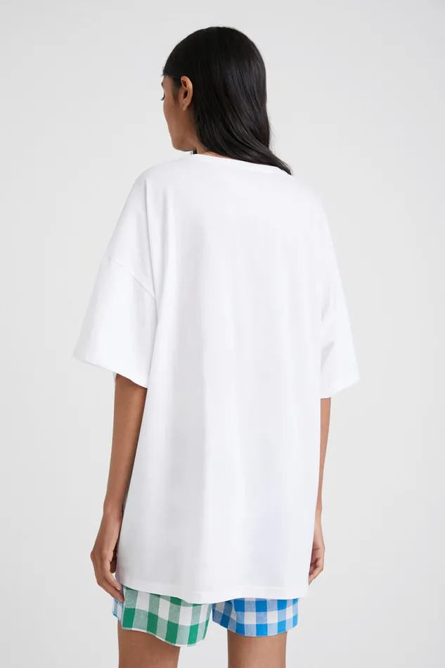 Desigual Johnson Hartig Unisex Oversize Tshirt Women Tshirts