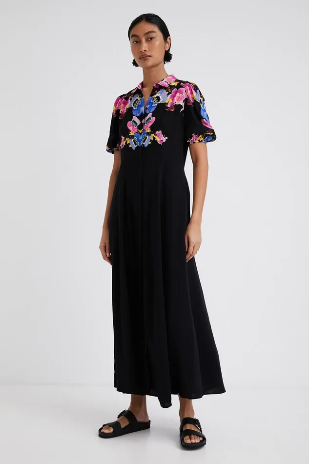 Desigual M Christian Lacroix Long Dress Women Dresses