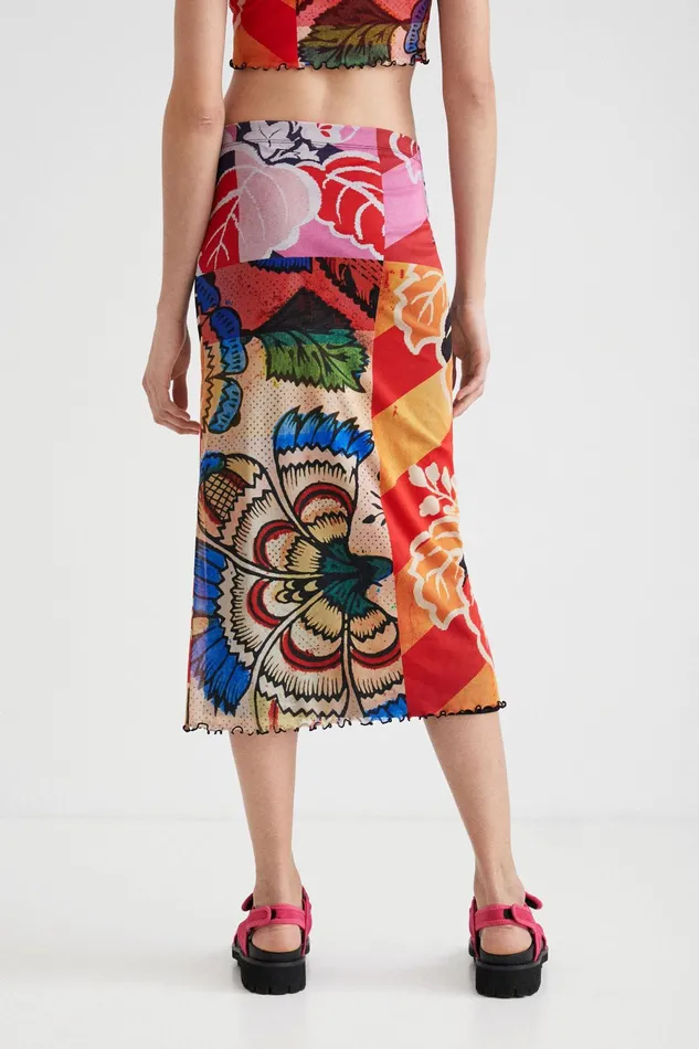 Desigual M Christian Lacroix Midi Skirt Women Skirts and Shorts
