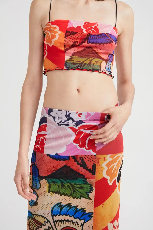 Desigual M Christian Lacroix Midi Skirt Women Skirts and Shorts