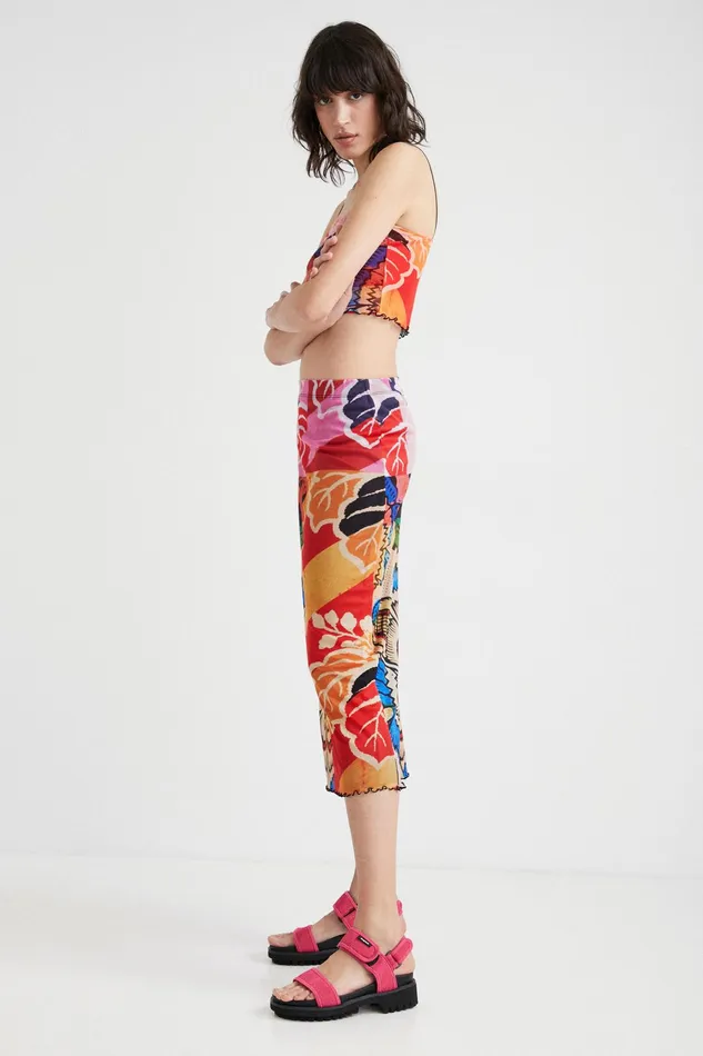 Desigual M Christian Lacroix Midi Skirt Women Skirts and Shorts