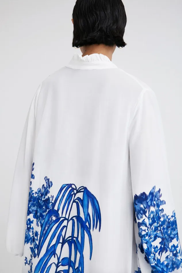 Desigual Stella Jean Long Kaftan Women Dresses