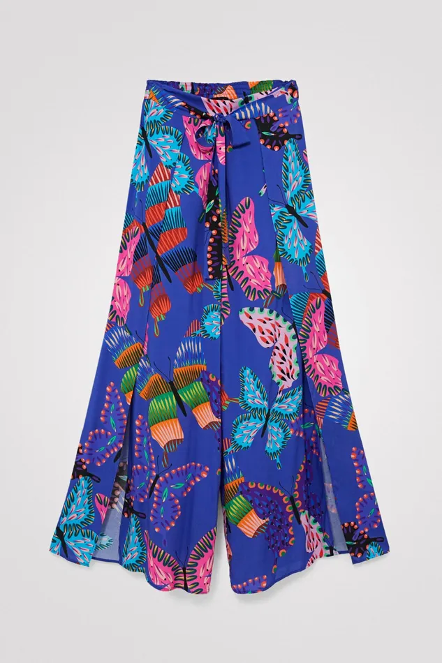 Desigual Sustainable Slit Culottes Women Swimwear