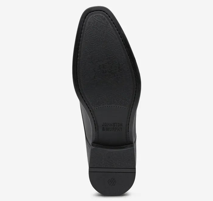 Dress Shoes Men Gibbons Cap Toe Black Full Grain Johnston and Murphy