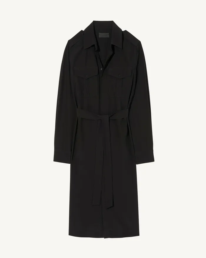 Dresses and Skirts MARCIA SILK DRESS Black 8211 Nili Lotan Women