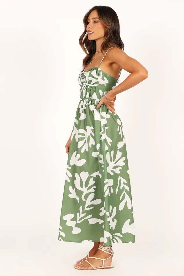 Dresses Payton Midi Dress 8211 Khaki Khaki 8211 petalandpup Women