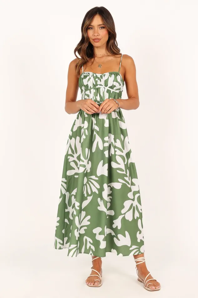 Dresses Payton Midi Dress 8211 Khaki Khaki 8211 petalandpup Women