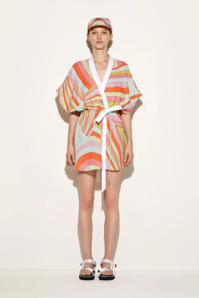 Dresses Women PUCCI IridePrint Cotton Dress