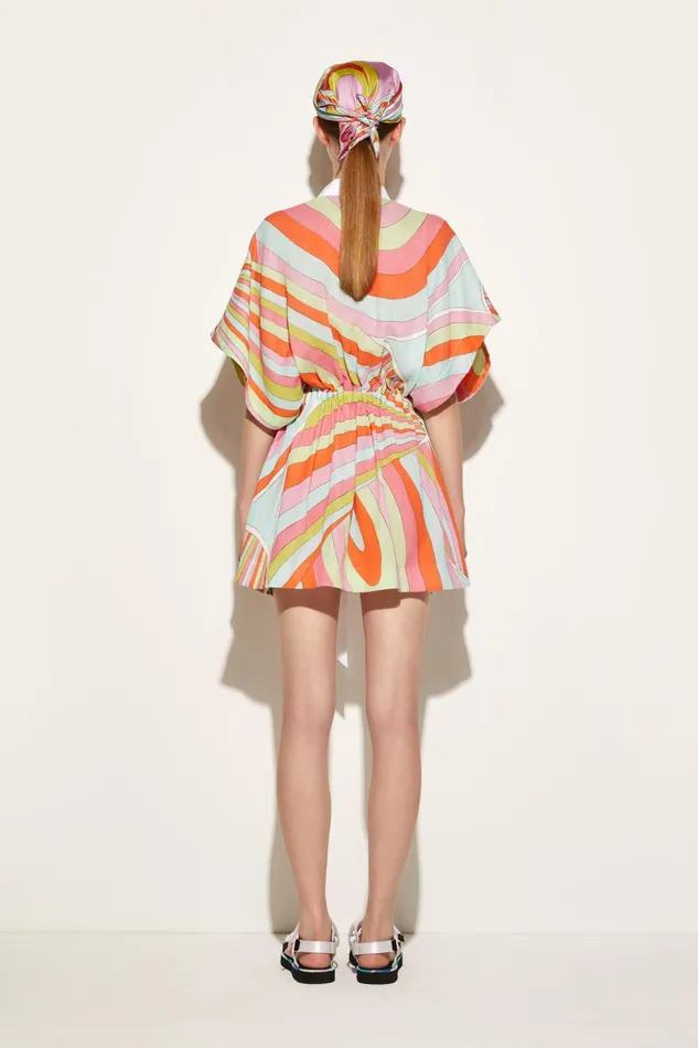 Dresses Women PUCCI IridePrint Cotton Dress