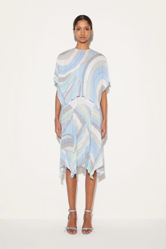 Dresses Women PUCCI IridePrint Layered Dress