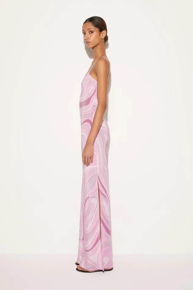 Dresses Women PUCCI MarmoPrint Silk Dress