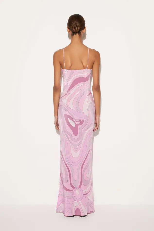 Dresses Women PUCCI MarmoPrint Silk Dress