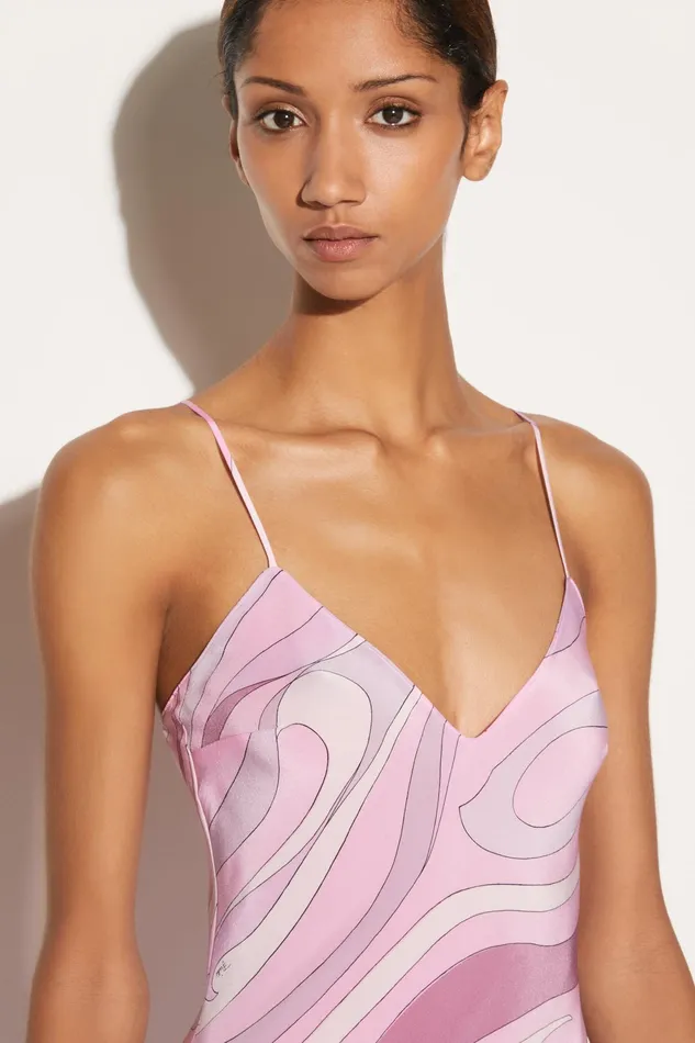 Dresses Women PUCCI MarmoPrint Silk Dress