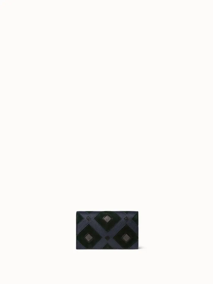 Envelope In Tiled Roof Patchwork Graphitepacific Women Akris Crossbody Bags