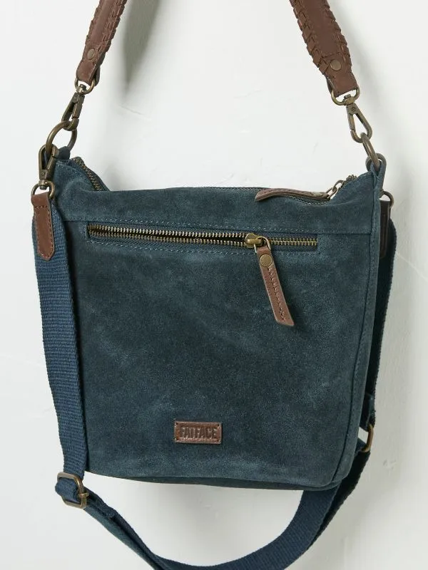 Fat Face Bags and Purses Women Teal Blue Elle CrossBody Bag