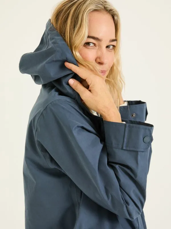 Fat Face Coats and Jackets Women Charcoal Grey Waterproof Coat