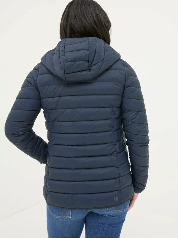 Fat Face Coats and Jackets Women Ruby Navy Lightweight Puffer Jacket