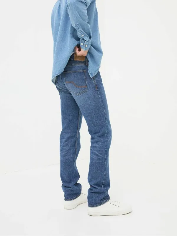 Fat Face Jeans Men Blue Straight Fit Jeans