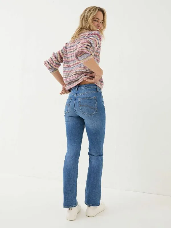 Fat Face Jeans Women Brooke Denim Vintage Bootcut Jeans