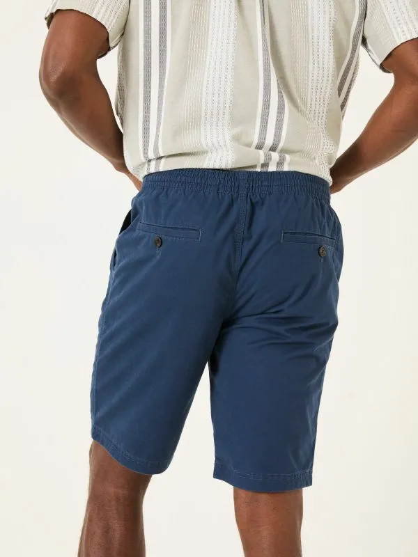 Fat Face Shorts Men Navy Seaton Pull On Shorts