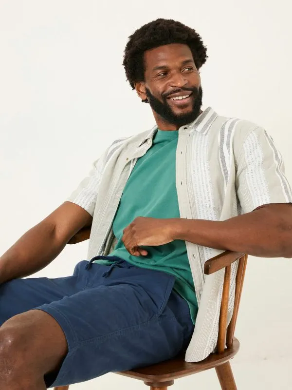 Fat Face Shorts Men Navy Seaton Pull On Shorts