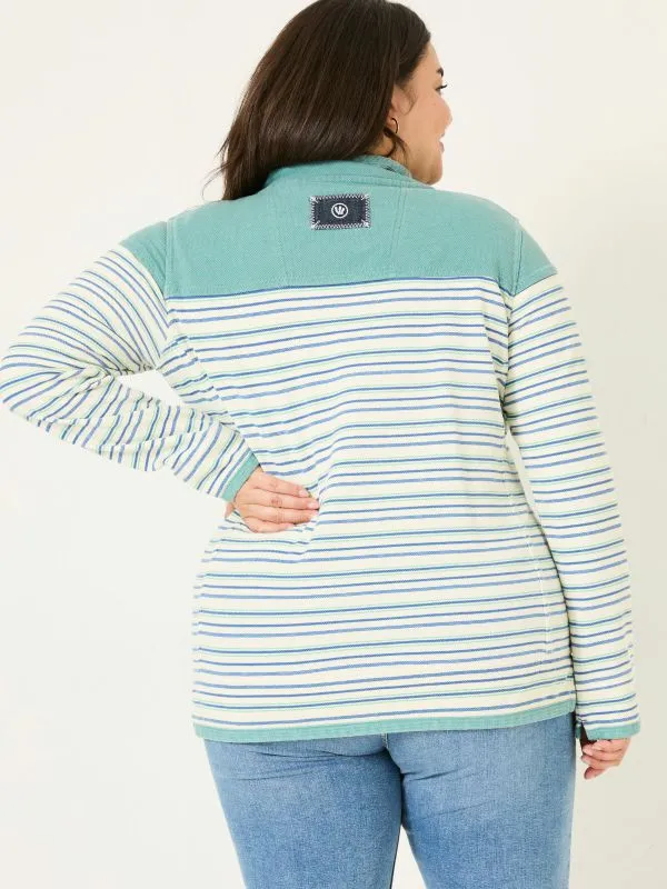 Fat Face Sweatshirts and Hoodies Women Airlie Blue Sweat Top