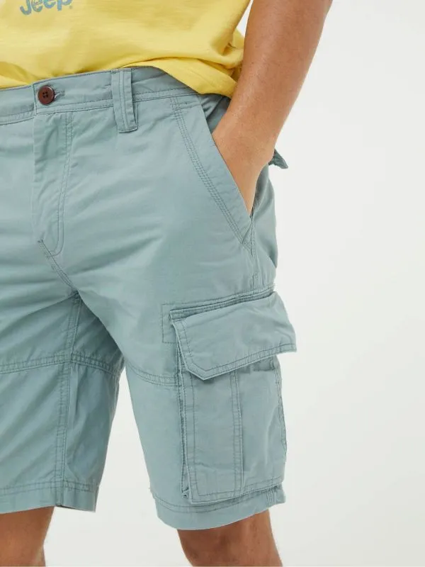 Fat Face Tall Collection Men Bude Light Blue Lightweight Cargo Shorts