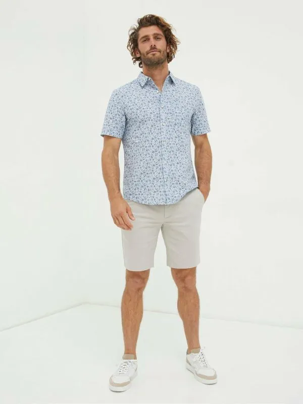 Fat Face Tall Collection Men Grey Mawes Chinos Shorts