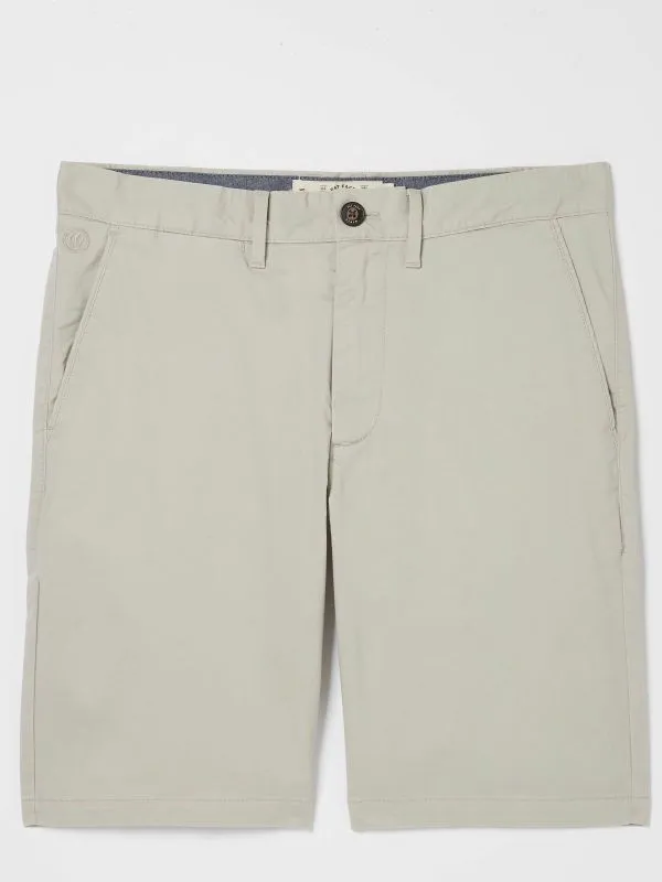 Fat Face Tall Collection Men Grey Mawes Chinos Shorts