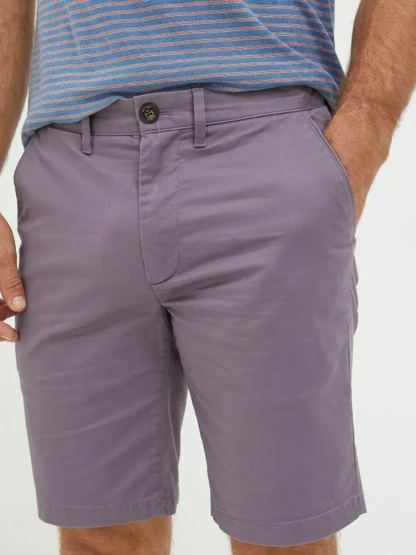 Fat Face Tall Collection Men Purple Mawes Chinos Shorts