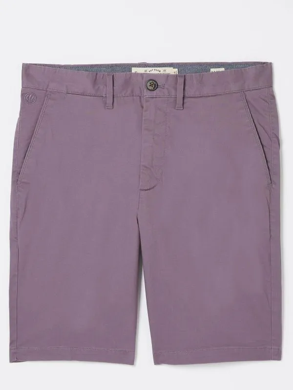 Fat Face Tall Collection Men Purple Mawes Chinos Shorts