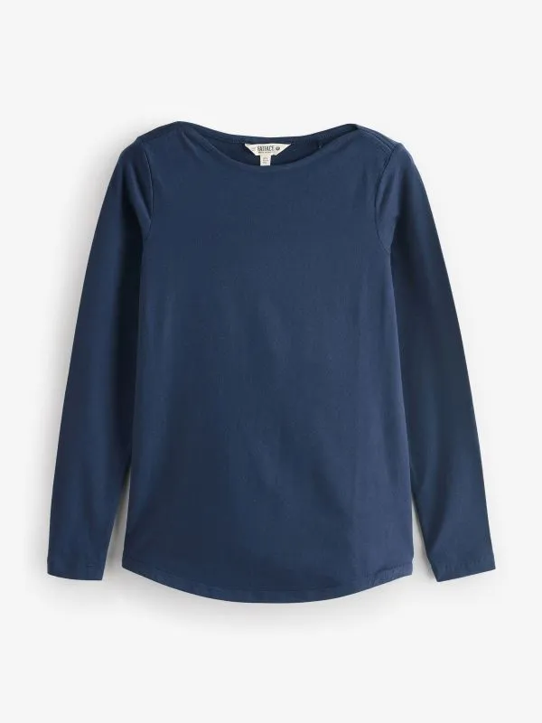 Fat Face Tops and TShirts Women Bree Navy TShirt