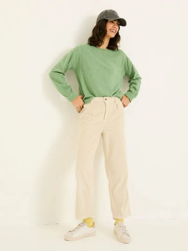 Fat Face Trousers and Leggings Women Cinnamon Natural Cord Trousers