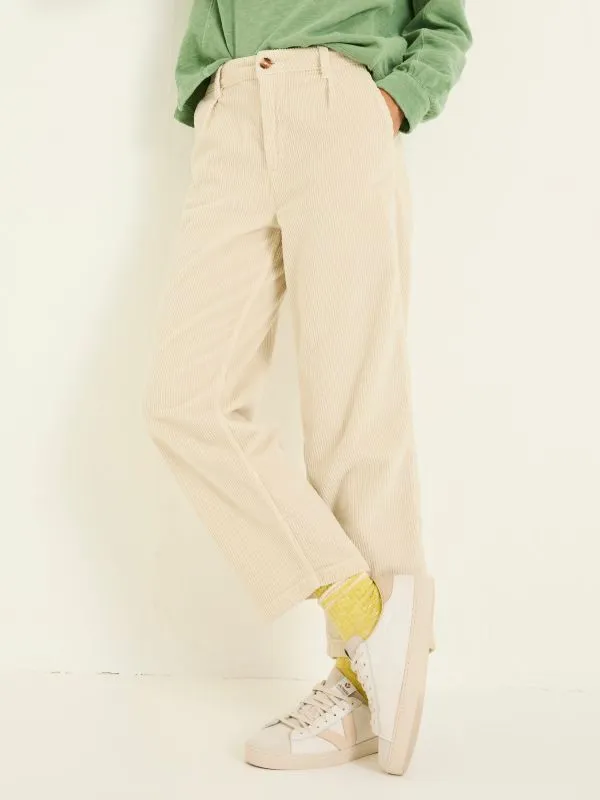 Fat Face Trousers and Leggings Women Cinnamon Natural Cord Trousers