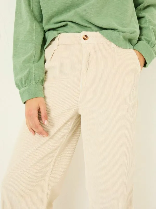 Fat Face Trousers and Leggings Women Cinnamon Natural Cord Trousers