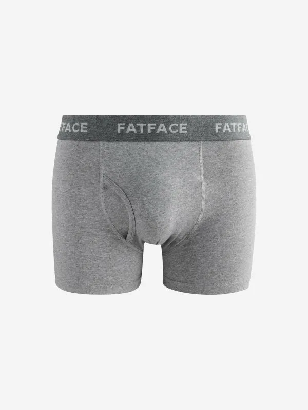 Fat Face Underwear Men Khaki Green Bembridge Boxers 2 Pack