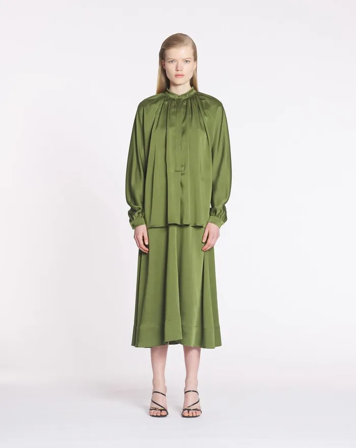 Flared Blouse Lichen Women Lanvin Tops