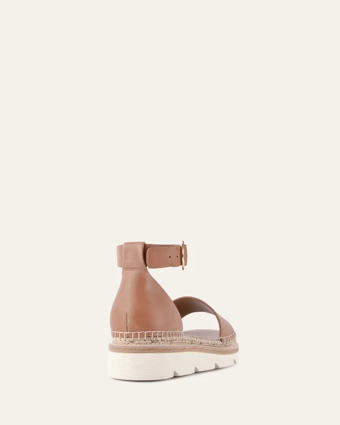 FLAT SANDALS Women jomercer Ivy flat sandals tan leather FLAT SANDALS Women jomercer Ivy flat sandals tan leather