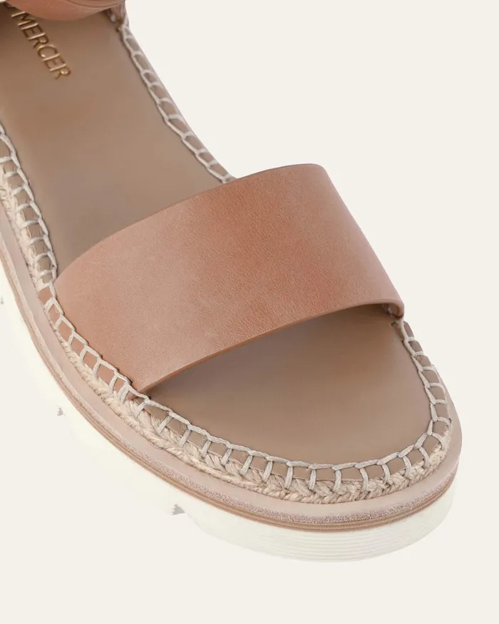FLAT SANDALS Women jomercer Ivy flat sandals tan leather FLAT SANDALS Women jomercer Ivy flat sandals tan leather