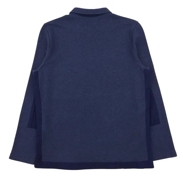 Folk Clothing Sweatshirts Signal Half Zip 8211 Indigo 8211 Mens
