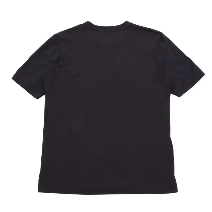 Folk Clothing TShirts Contrast Sleeve Tee 8211 Soft Black 8211 Mens