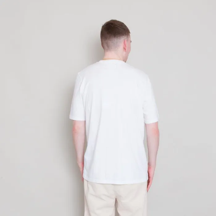 Folk Clothing TShirts Pocket Nep Assemby Tee 8211 White 8211 Mens