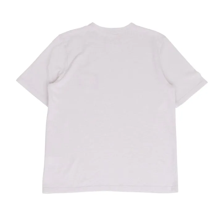 Folk Clothing TShirts Slub Embroidery Tee 8211 Off White Sun DP 8211 Mens
