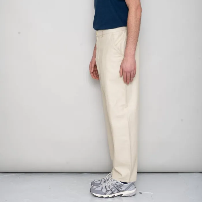 Folk Clothing Trousers Barrel Leg Pant 8211 Stone Hemp Canvas 8211 Mens
