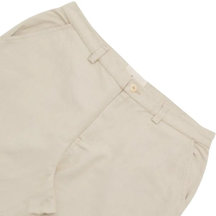 Folk Clothing Trousers Barrel Leg Pant 8211 Stone Hemp Canvas 8211 Mens