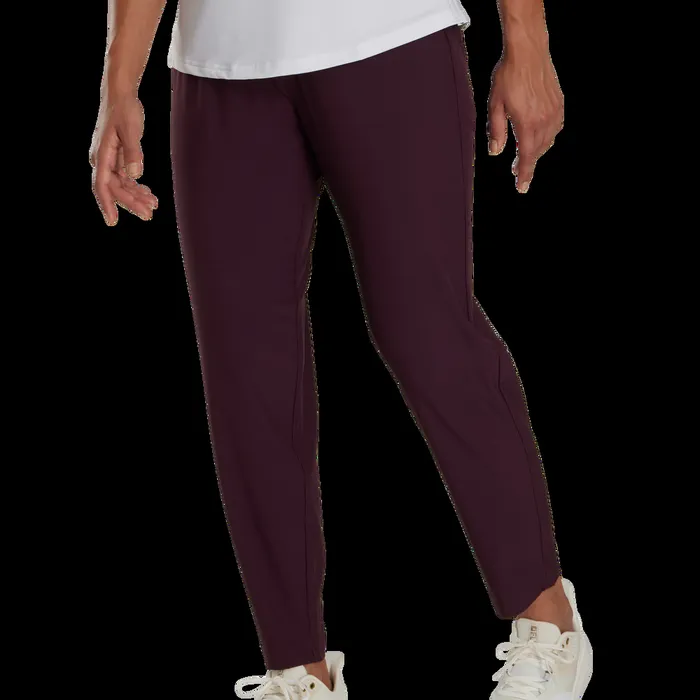 FootJoy Pants Women Lightweight Ankle Pant Plum FootJoy Pants Women Lightweight Ankle Pant Plum