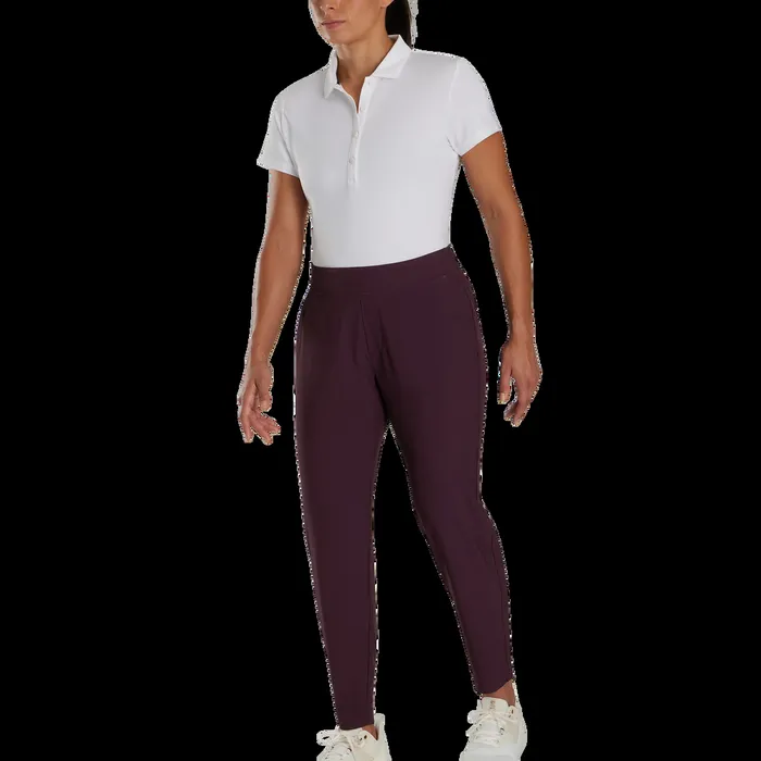 FootJoy Pants Women Lightweight Ankle Pant Plum FootJoy Pants Women Lightweight Ankle Pant Plum