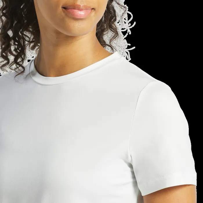 FootJoy Shirts Women Short Sleeve Crew Neck White FootJoy Shirts Women Short Sleeve Crew Neck White