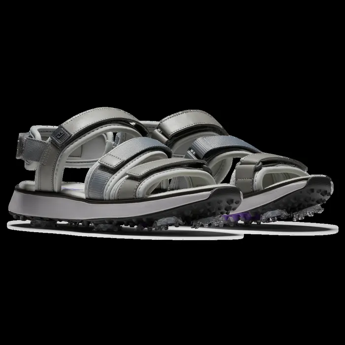 FootJoy Spiked Women Golf Sandal Grey FootJoy Spiked Women Golf Sandal Grey