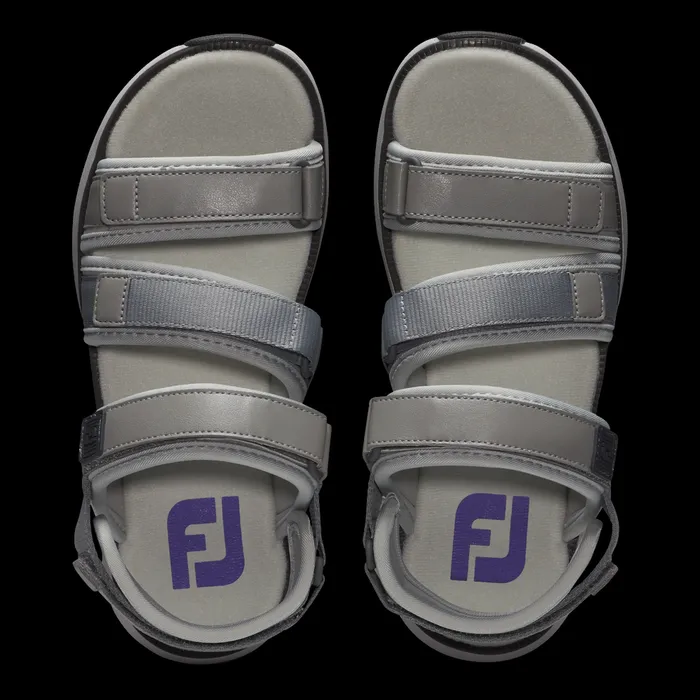 FootJoy Spiked Women Golf Sandal Grey FootJoy Spiked Women Golf Sandal Grey